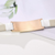 White Leather Medical Alert ID Bracelet with Rose Gold Bar-Medical ID Bracelet-Auswara