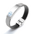 Personalised Medical ID Perforated Silicone Bracelet