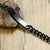 Personalised Black Colour Unisex Medical Alert ID Bracelet