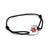 Adjustable Black Medical Alert Rope Bracelet-Medical ID Bracelet-Auswara