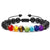 Adjustable Chakra Beads Bracelet-Beads Bracelet-Auswara