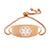 Adjustable Medical Alert Slider Bracelet – Rose Gold Colour-Medical ID Bracelet-Auswara