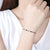 Adjustable Rope Sterling Silver Evil Eye Bracelet-Evil Eye Bracelet-Auswara