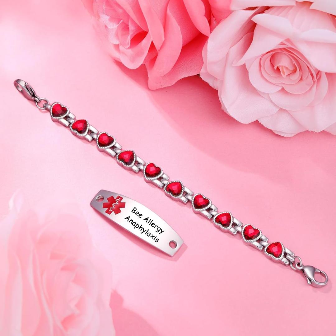 Amara HeartLink Medical ID Bracelet-Medical ID Bracelet-Auswara