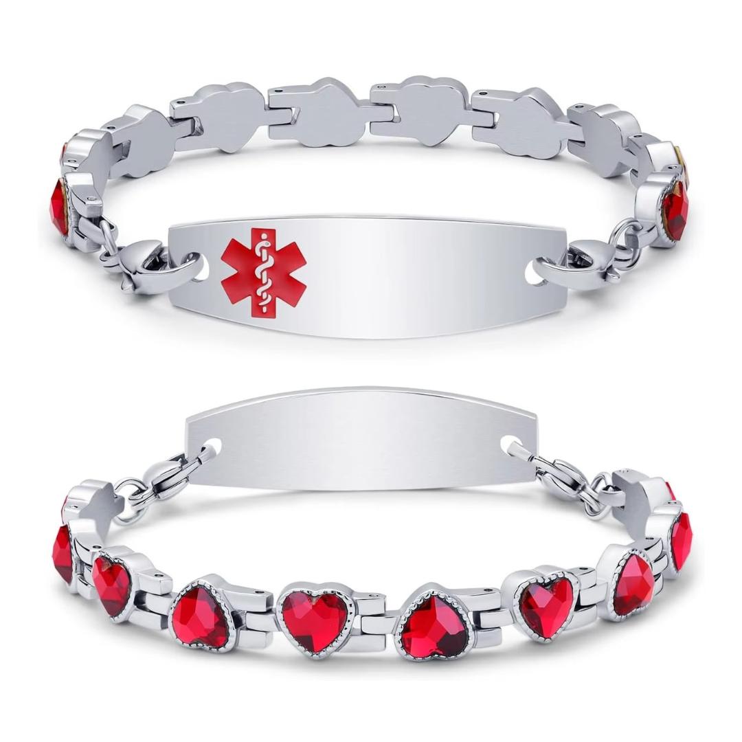 Amara HeartLink Medical ID Bracelet-Medical ID Bracelet-Auswara