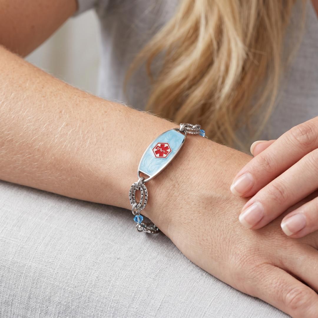 Aqua Haven Medical ID Bracelet-Medical ID Bracelet-Auswara