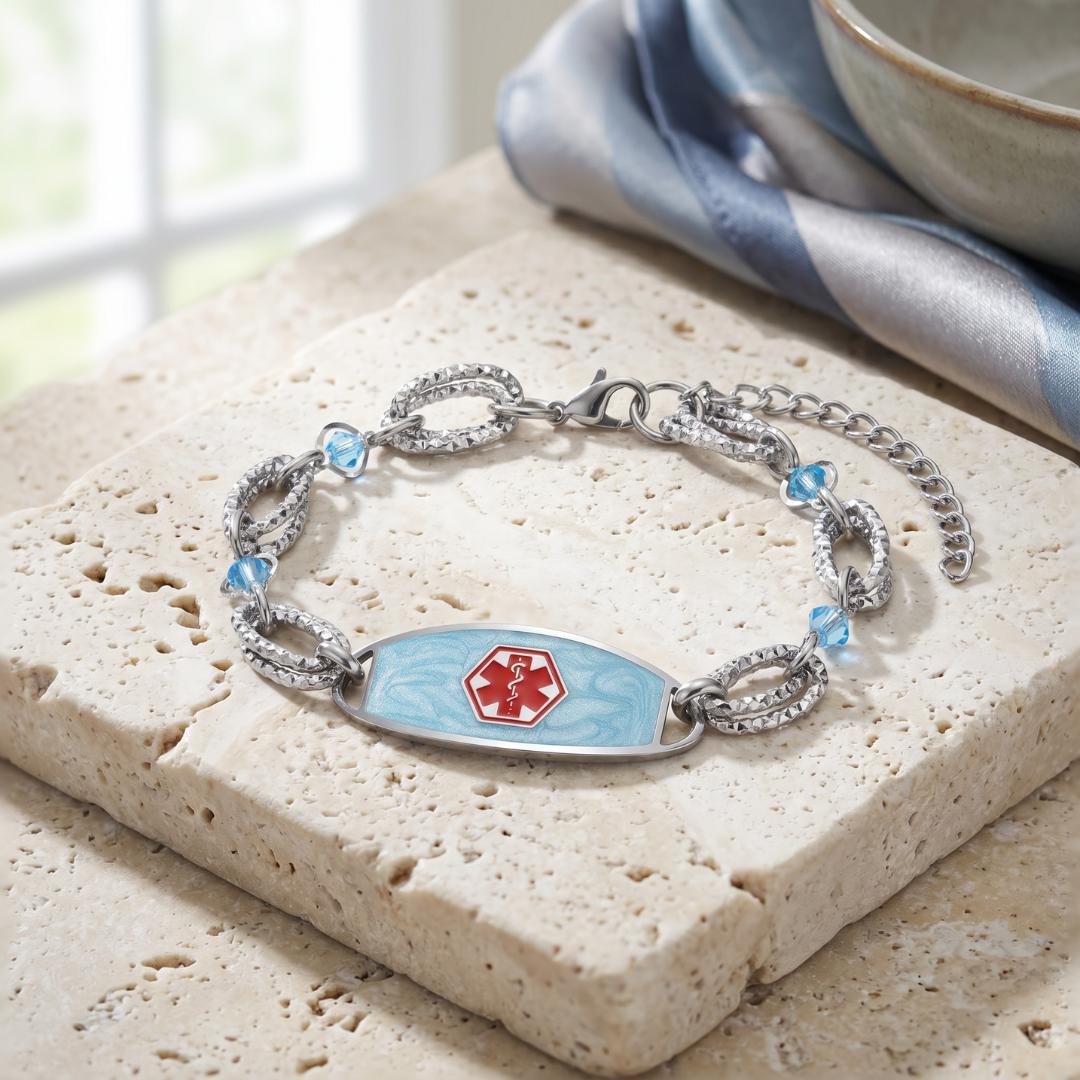 Aqua Haven Medical ID Bracelet-Medical ID Bracelet-Auswara
