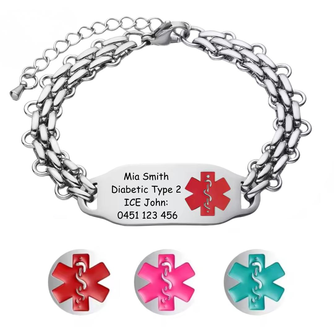 Astra Medical ID Bracelet-Medical ID Bracelet-Auswara
