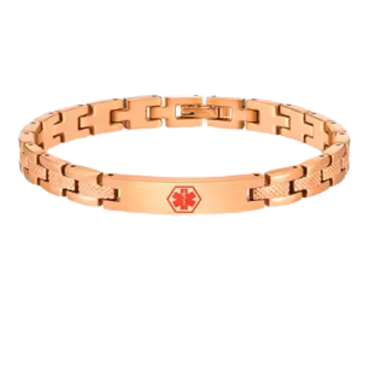 AuraMed Chiclet Medical ID Bracelet-Medical ID Bracelet-Auswara