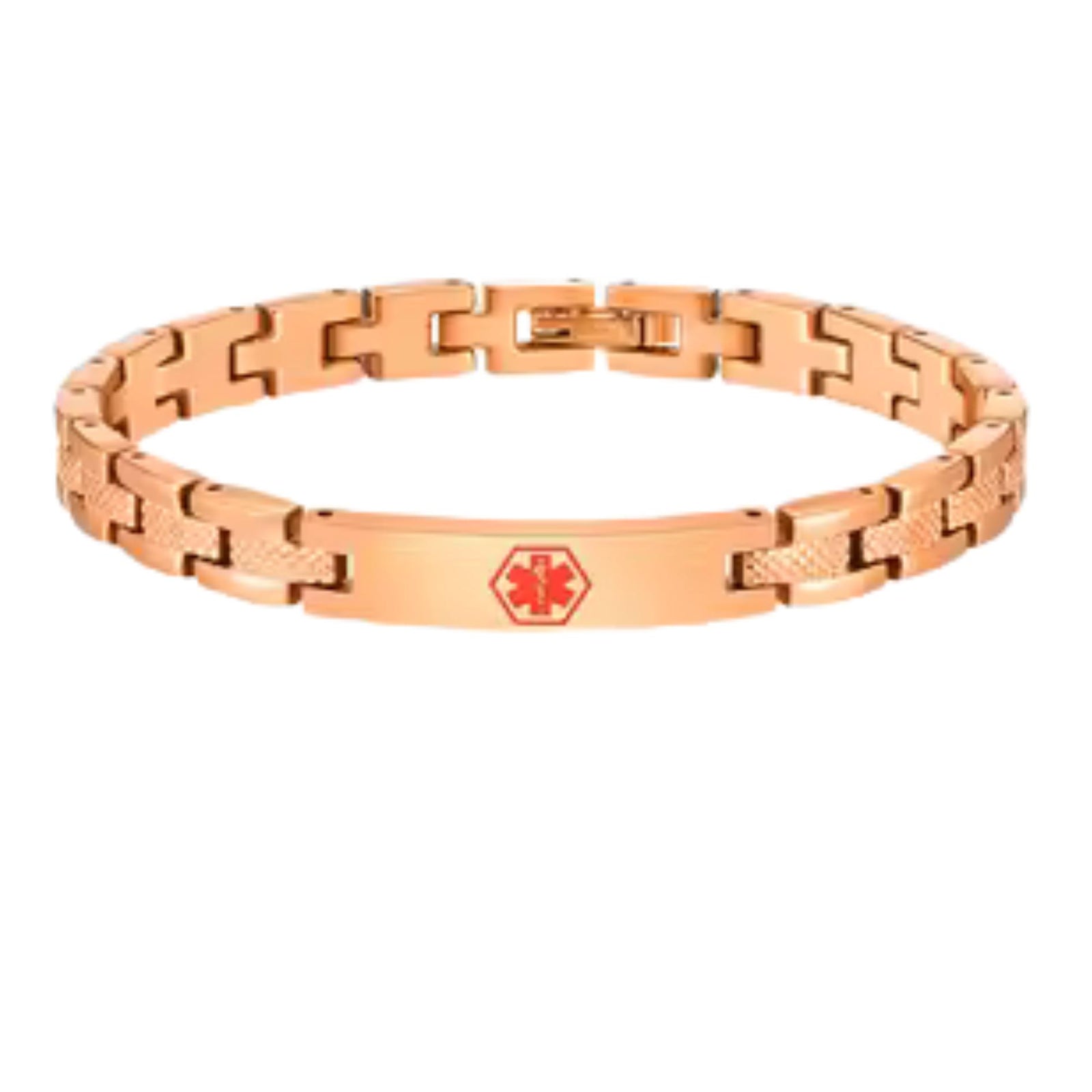 AuraMed Chiclet Medical ID Bracelet-Medical ID Bracelet-Auswara