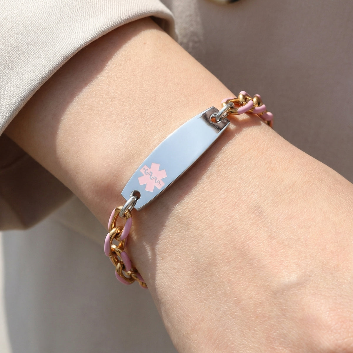 Aurelia Link Medical ID Bracelet-Medical ID Bracelet-Auswara