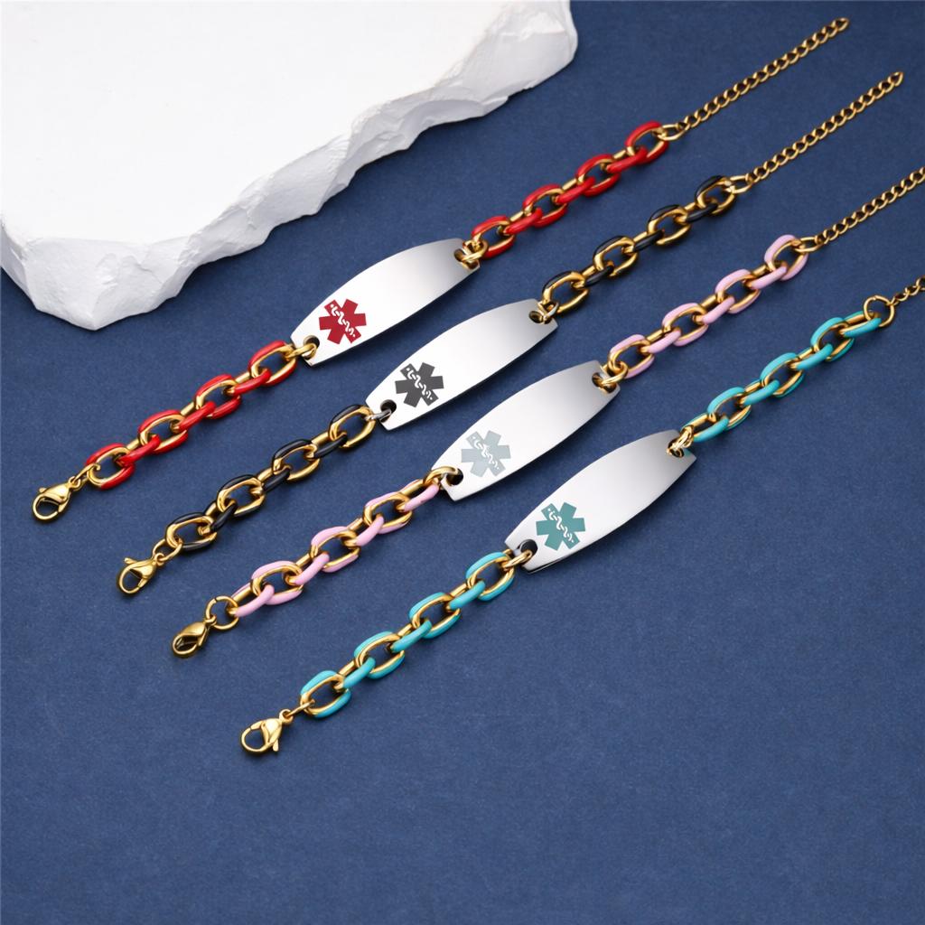 Aurelia Link Medical ID Bracelet-Medical ID Bracelet-Auswara