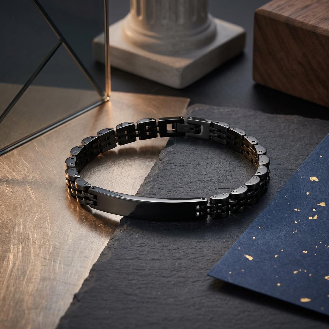 Aurelia Slim Link Personalised Bracelet-Women Bracelets-Auswara