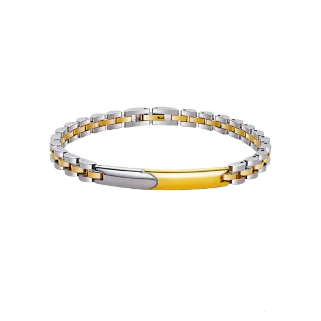 Aureon Link Personalised Bracelet-Personalised Bracelet-Auswara