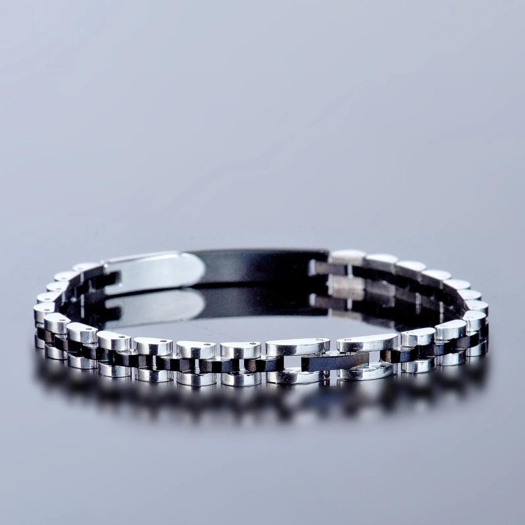 Aureon Link Personalised Bracelet-Personalised Bracelet-Auswara