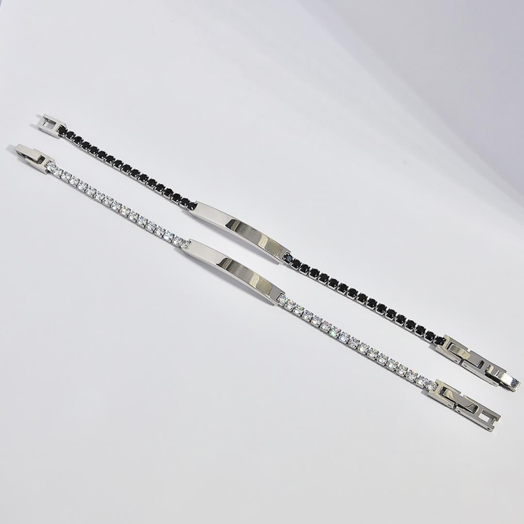 BelleLink Slim Personalised Women Bracelet-Women Bracelets-Auswara