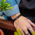 Black Engravable Stainless Steel Bracelet for Men-Personalised Bracelet-Auswara