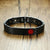 Black Stainless Steel Medical Alert ID Bracelet for Men-Medical ID Bracelet-Auswara