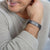 Black Stainless Steel Men’s Bracelet with Engraving (Old Template)-Personalised Bracelet-Auswara