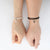Black & White Couples Cross Rope Bracelets-Cross Bracelet-Auswara
