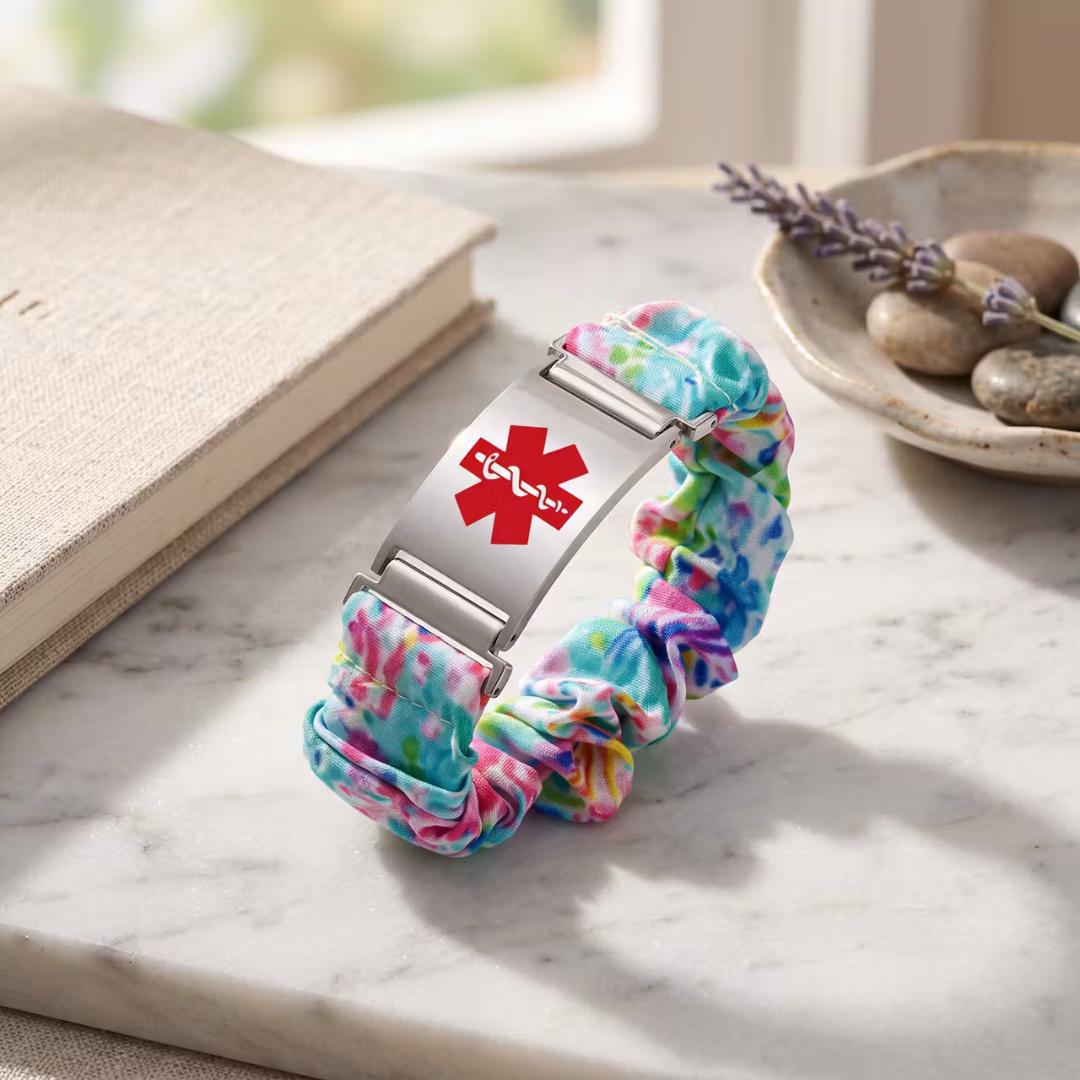 BloomFlex Personalised Medical ID Bracelet-Medical ID Bracelet-Auswara