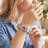BloomFlex Personalised Medical ID Bracelet-Medical ID Bracelet-Auswara