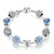 Blue Love Charm Bracelet-Women Bracelets-Auswara