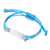 Blue Medical ID Alert Bracelet with Adjustable Rope-Medical ID Bracelet-Auswara