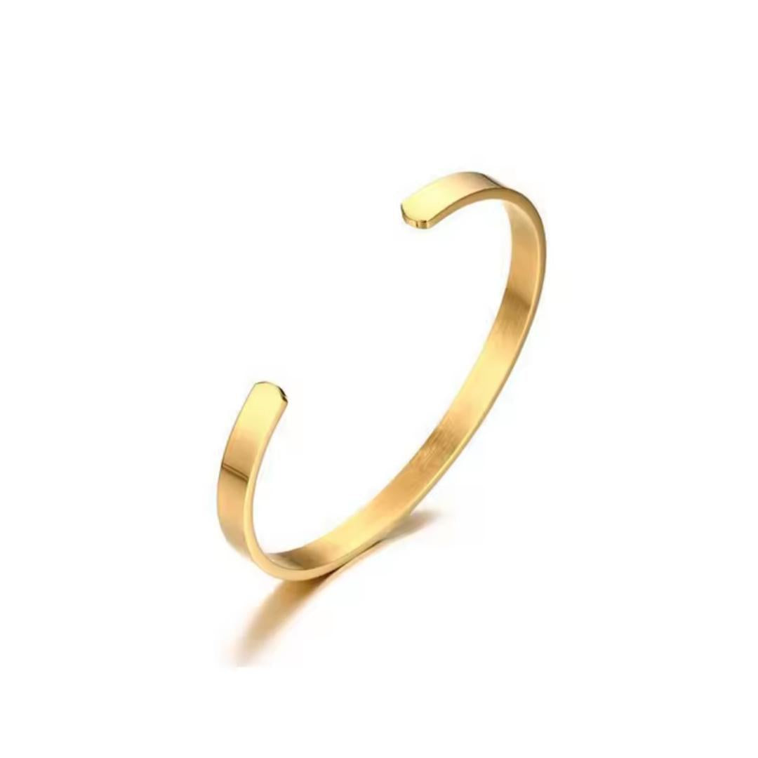 Lumière Cuff | Personalised Women's Bracelet | Custom Engraved