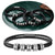 Braided Leather Bracelet with Customised Beads-Personalised Bracelet-Auswara