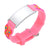 Butterfly Pink Silicone Anti Lost Kids Bracelet-Identification Bracelet-Auswara