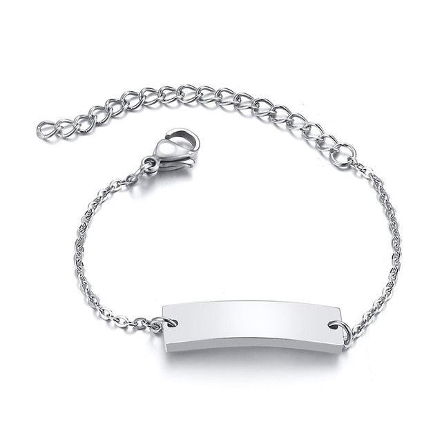 Children’s Personalised Bar Engraved Bracelet
