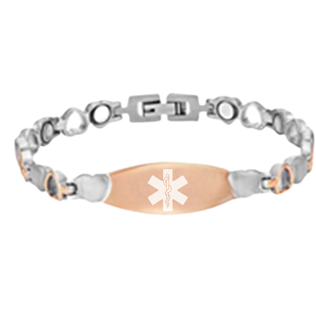 (Copy) HeartSafe Luxe Medical ID Bracelet-Medical ID Bracelet-Auswara