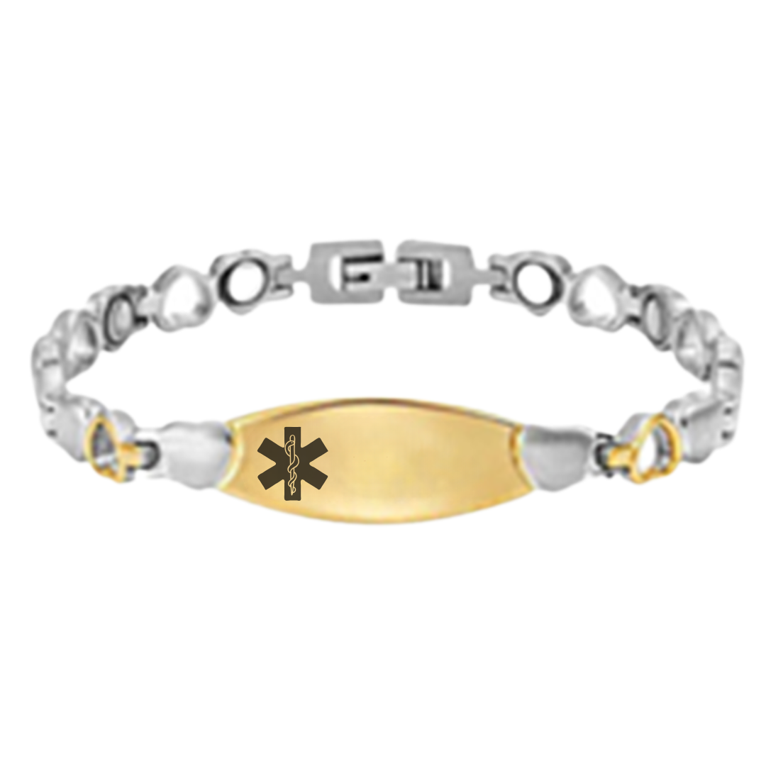 (Copy) HeartSafe Luxe Medical ID Bracelet-Medical ID Bracelet-Auswara