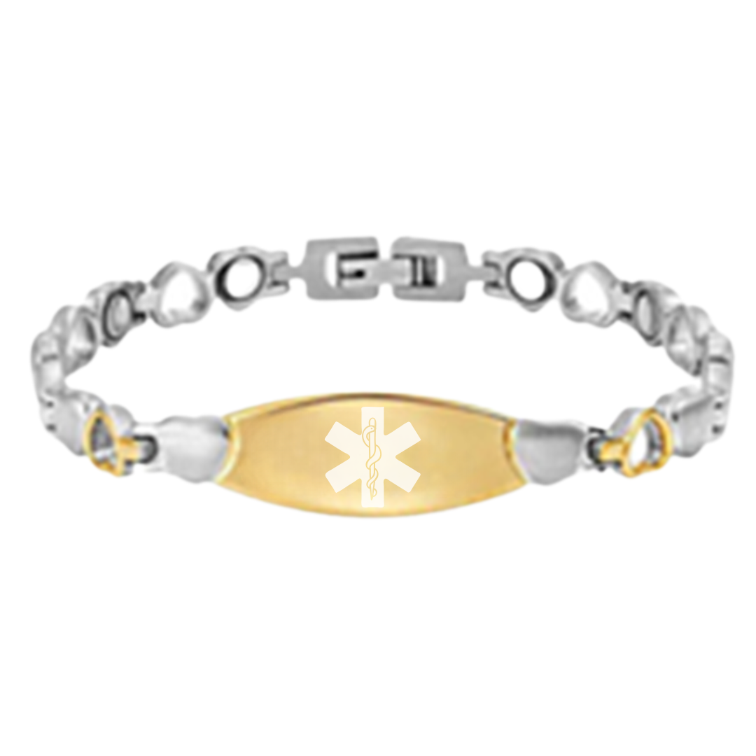 (Copy) HeartSafe Luxe Medical ID Bracelet-Medical ID Bracelet-Auswara