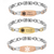 (Copy) HeartSafe Luxe Medical ID Bracelet-Medical ID Bracelet-Auswara