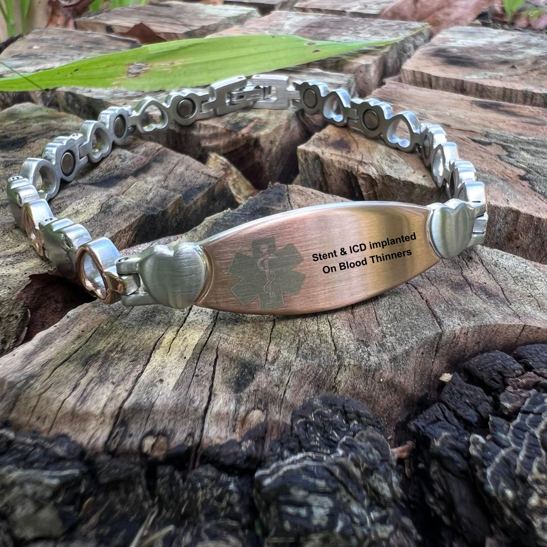 (Copy) HeartSafe Luxe Medical ID Bracelet-Medical ID Bracelet-Auswara