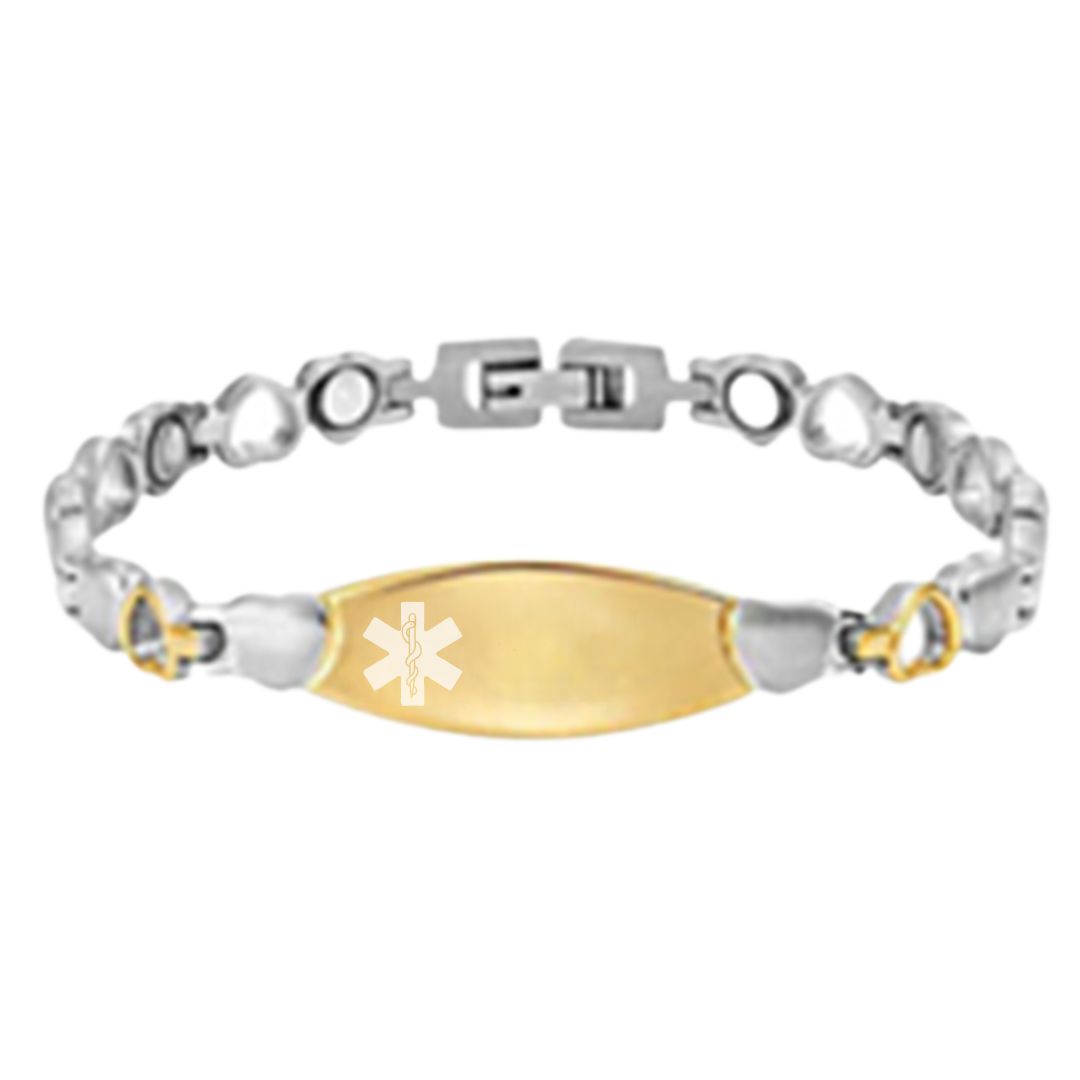 (Copy) HeartSafe Luxe Medical ID Bracelet-Medical ID Bracelet-Auswara