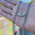 Couples Bracelet Set with Handshake Magnetic Charm-Couple Bracelet-Auswara