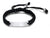 Couples Personalised Magnetic Braided Bracelets – Black-Couple Bracelet-Auswara