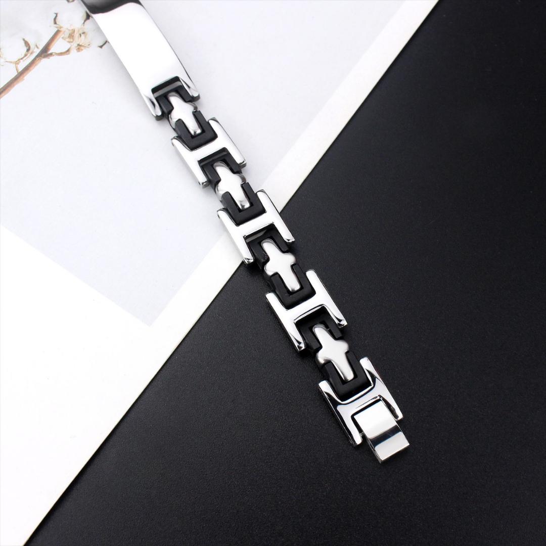 CrossBound Personalised Men Bracelet-Personalised Bracelet-Auswara