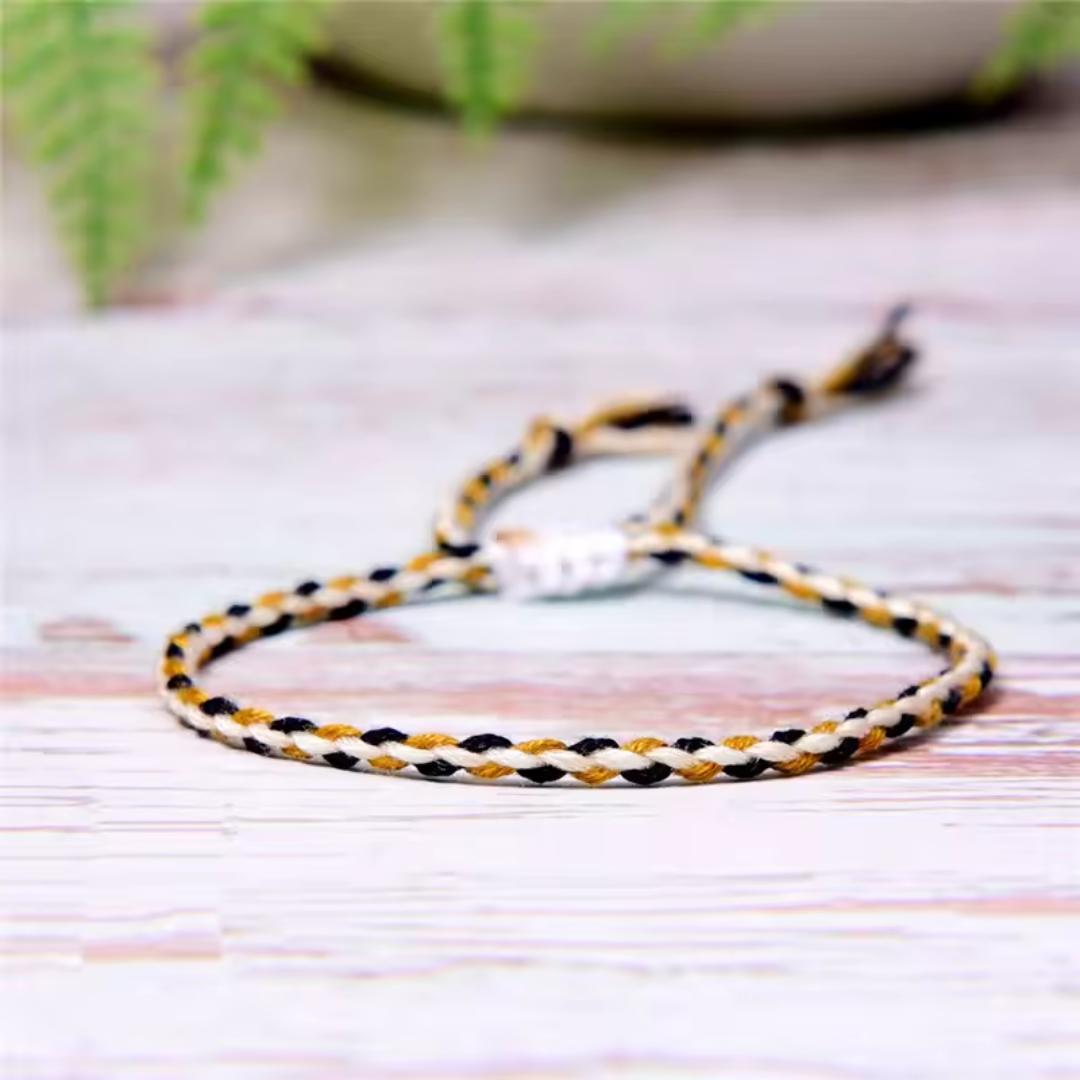 Desert Dune Braided Bracelet-Rope Bracelet-Auswara