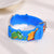 Dino Blue Silicone Anti Lost Toddler Bracelet-Identification Bracelet-Auswara