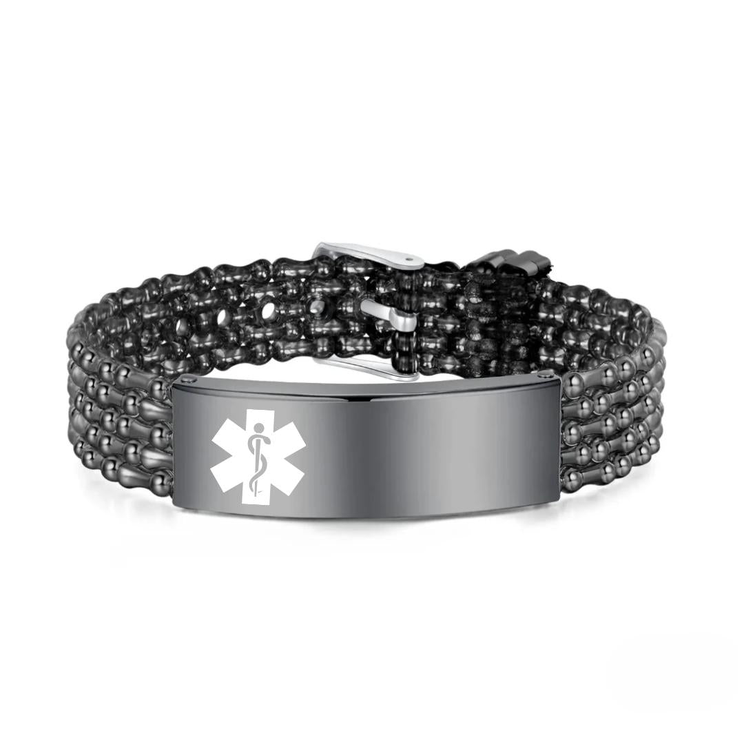DualGuard Medical ID Bracelet-Medical ID Bracelet-Auswara