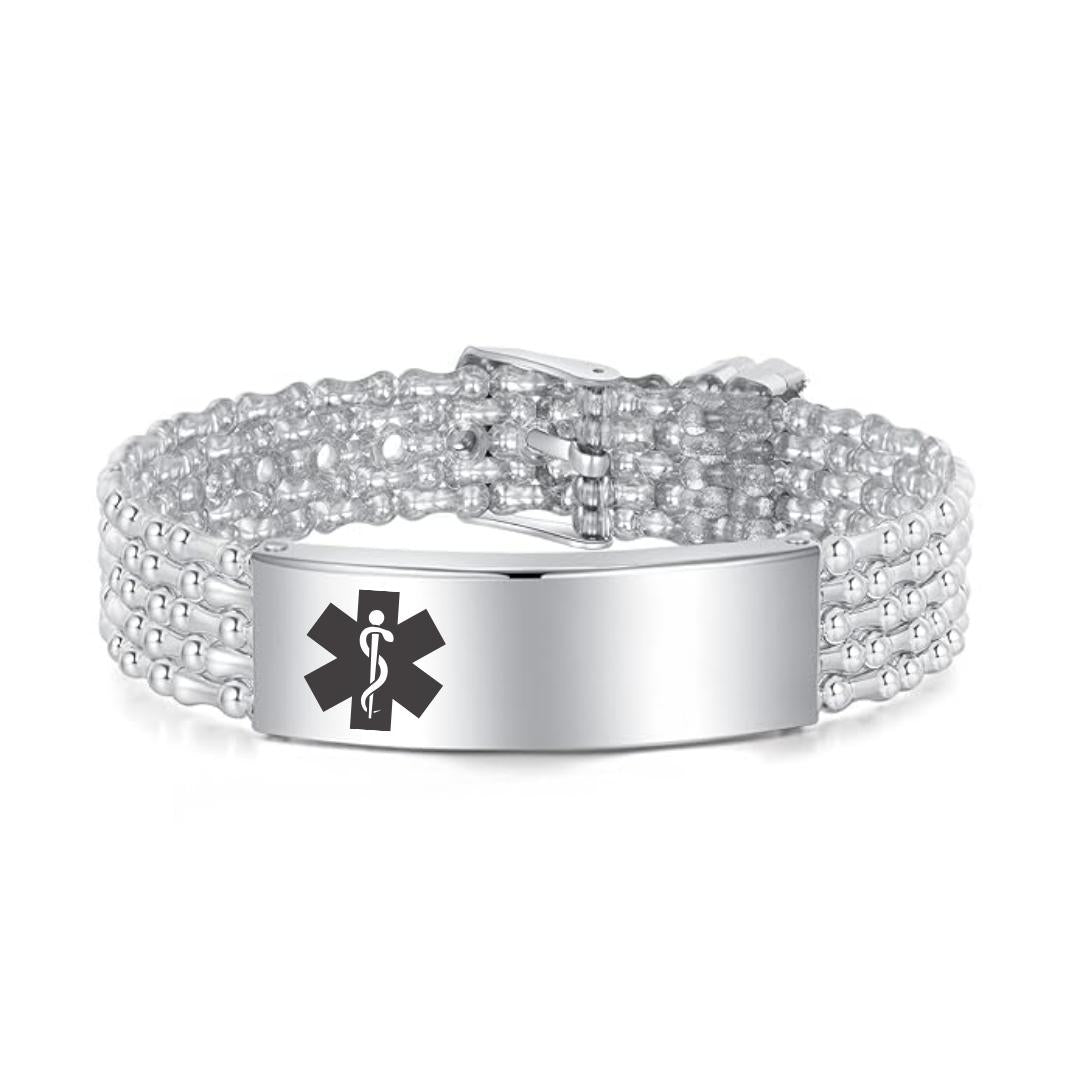 DualGuard Medical ID Bracelet-Medical ID Bracelet-Auswara