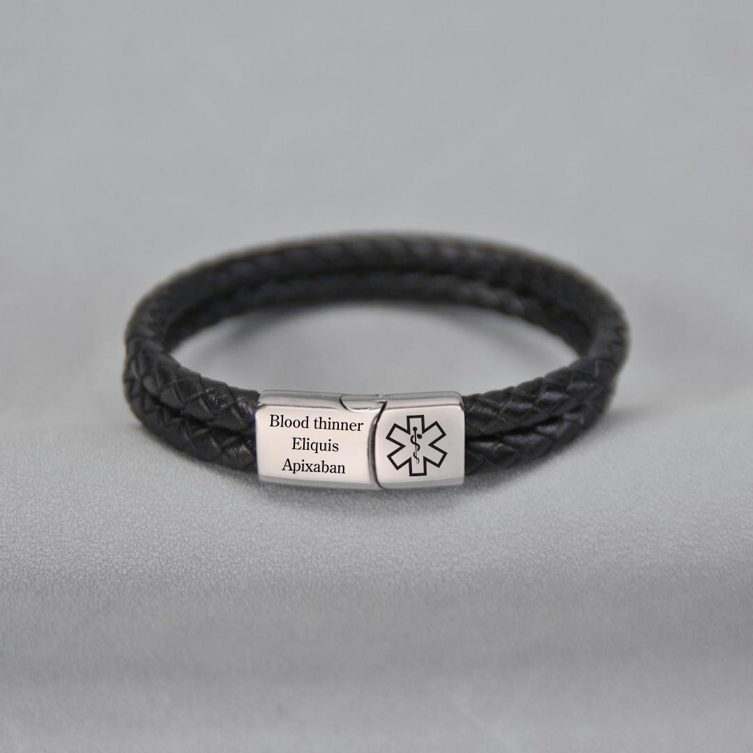 DuoLuxe Medical ID Bracelet-Medical ID Bracelet-Auswara