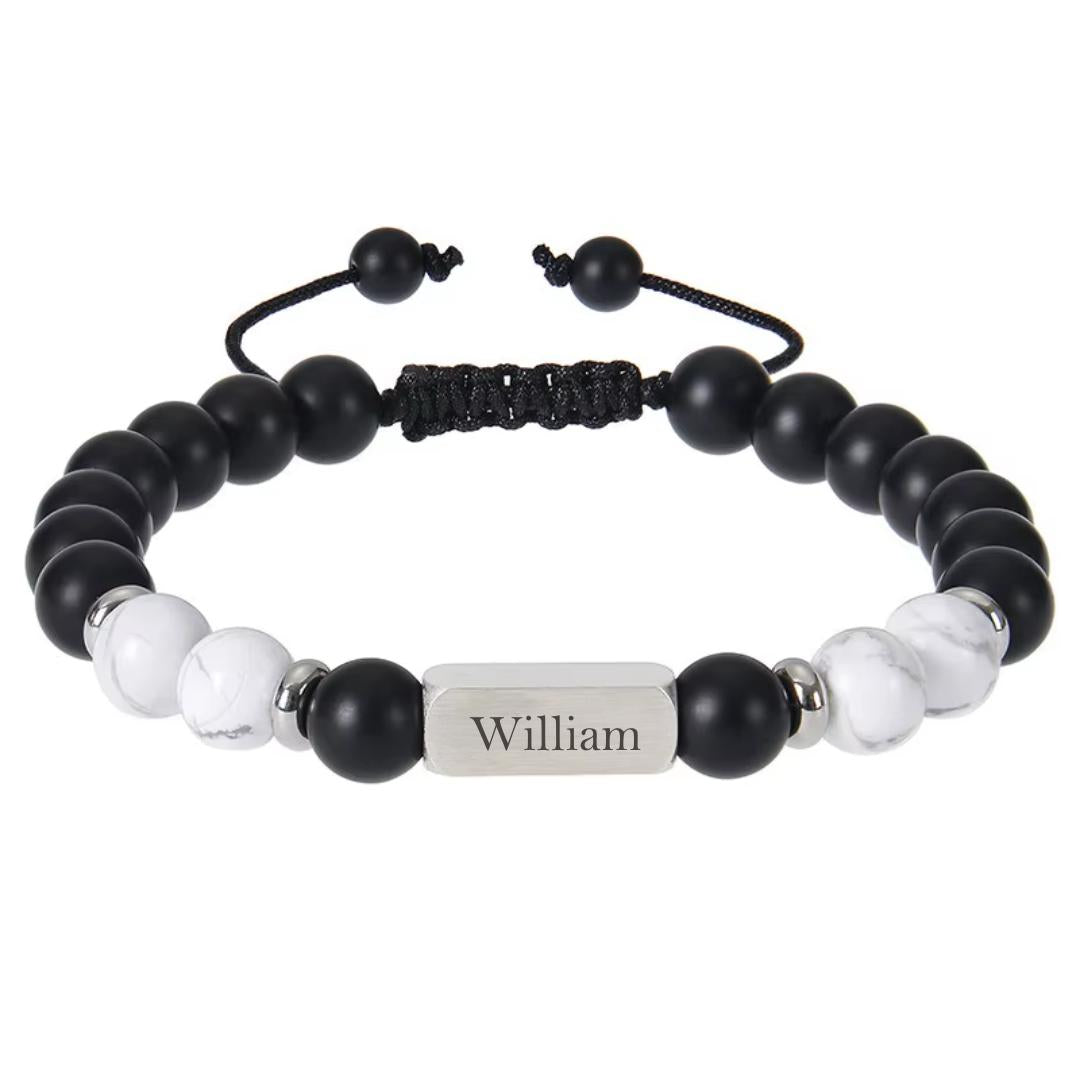 Elementa Beads Personalised Bracelet-Personalised Bracelet-Auswara