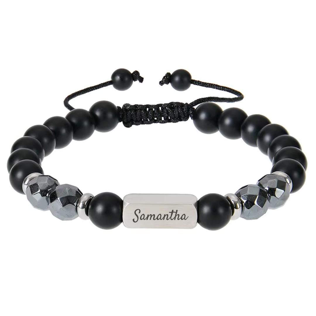 Elementa Beads Personalised Bracelet-Personalised Bracelet-Auswara