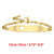 Engravable Child ID Bracelet with Heart in Gold Colour