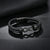 EternaLink Double Braided Black Infinity Bracelet-Personalised Bracelet-Auswara
